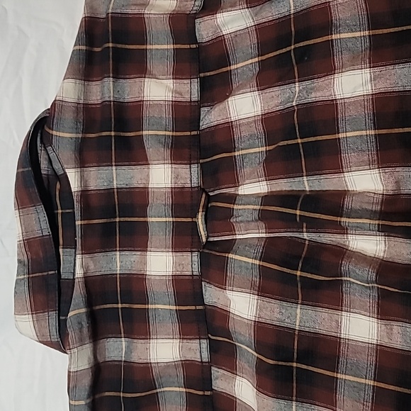 Men’s Gander Mountain Guide Series Flannel Button Up Shirt Size Medium Black - Picture 13 of 14